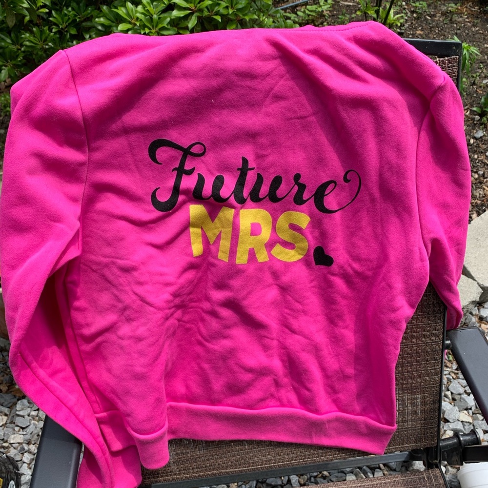 Future mrs. Zip up hoodie